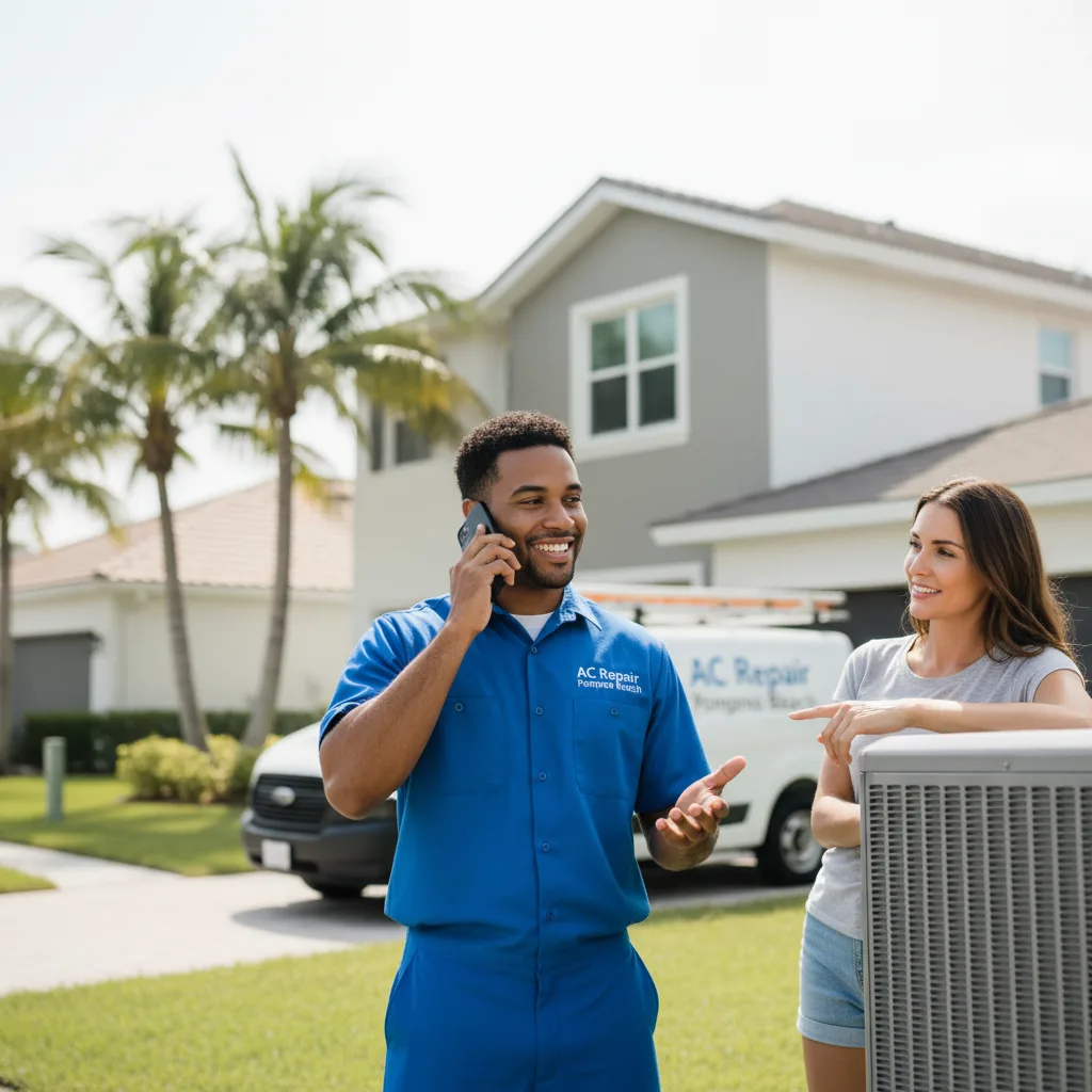 AC Repair Pompano Beach customer support in Summerville